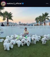 　槙野智章氏インスタグラム（ｍａｋｉｎｏ．５＿ｏｆｆｉｃｉａｌ）より