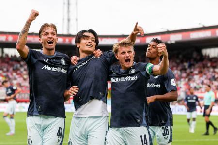 上田、開幕３戦連続ゴール　サッカーのオランダ１部