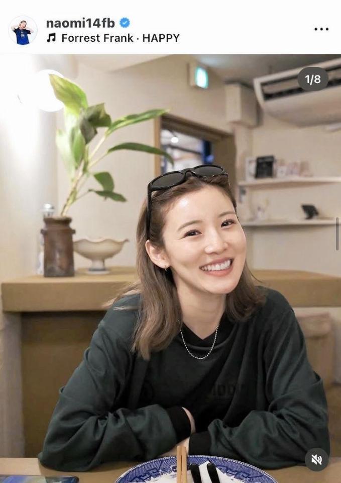 松本直美のインスタグラム（＠ｎａｏｍｉ１４ｆｂ）から