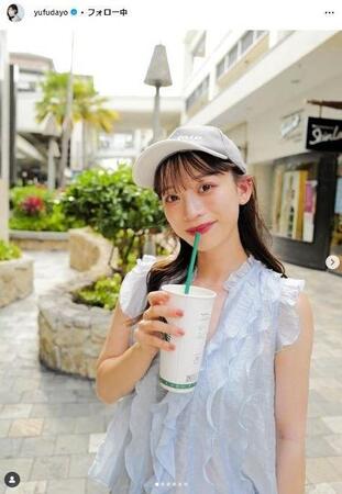 　由布菜月インスタグラム＠ｙｕｆｕｄａｙｏから