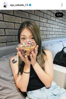 　仲田歩夢のインスタグラム（＠ａｙｕ＿ｎａｋａｄａ＿１３）から