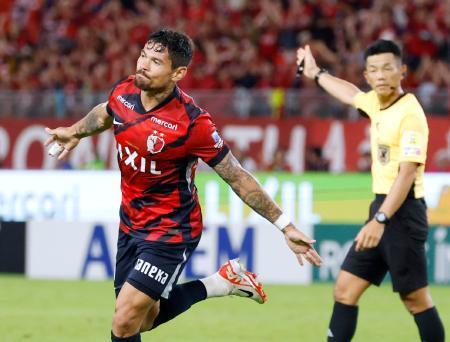 J1鹿島勝ち点55、京都に並ぶ 川崎は横浜Mを退ける