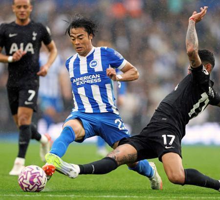 三笘、鎌田がフル出場　イングランド・プレミアリーグ