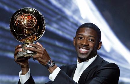 フランス代表デンベレが初受賞　サッカーのバロンドール