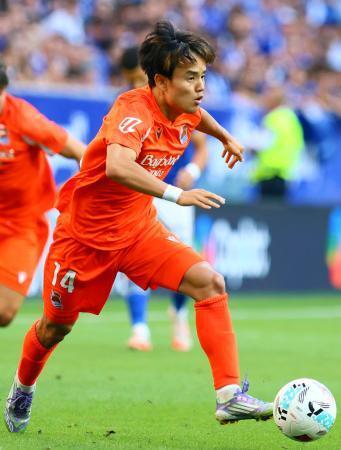 　レアル・ソシエダードの久保建英（共同）