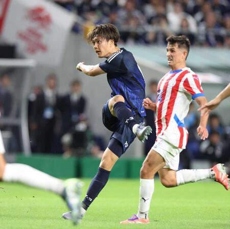 森保ジャパン パラグアイと2-2ドロー 小川の釜本さん追悼弾&終了間際に上田が同点弾 チーム3戦ぶり得点に光
