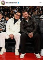 　ベッカム氏インスタグラム（ｄａｖｉｄｂｅｃｋｈａｍ）より