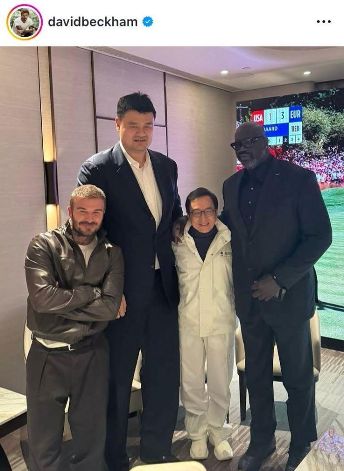 　ベッカム氏インスタグラム（ｄａｖｉｄｂｅｃｋｈａｍ）より