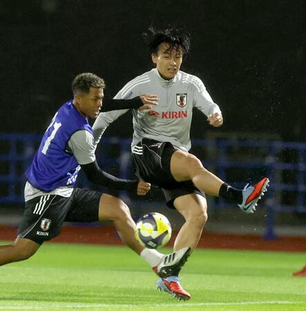 上田綺世 腕試しだ!「自分らが今、何ができて、何ができないのかというのを確認できるいい相手」 パラグアイ戦では土壇場同点弾