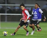 　軽快な動きをみせる久保（撮影・金田祐二）　