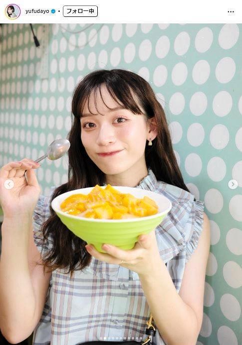 　由布菜月インスタグラム＠ｙｕｆｕｄａｙｏから
