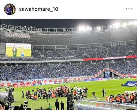 澤穂希のインスタグラム＠ｓａｗａｈｏｍａｒｅ＿１０から