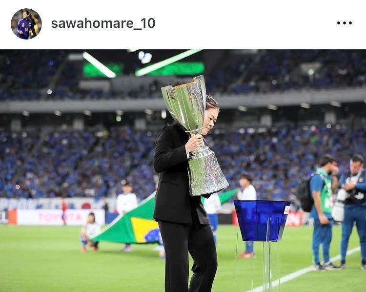 澤穂希のインスタグラム＠ｓａｗａｈｏｍａｒｅ＿１０から