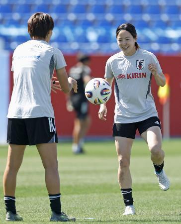 北川が不参加、白垣を招集 なでしこジャパン