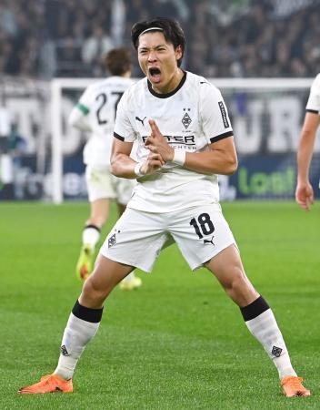 町野修斗、移籍後初ゴール　サッカーのドイツ杯