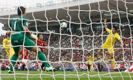 　２０１３年のナビスコ杯（当時）で決勝ゴール決めた工藤壮人さん