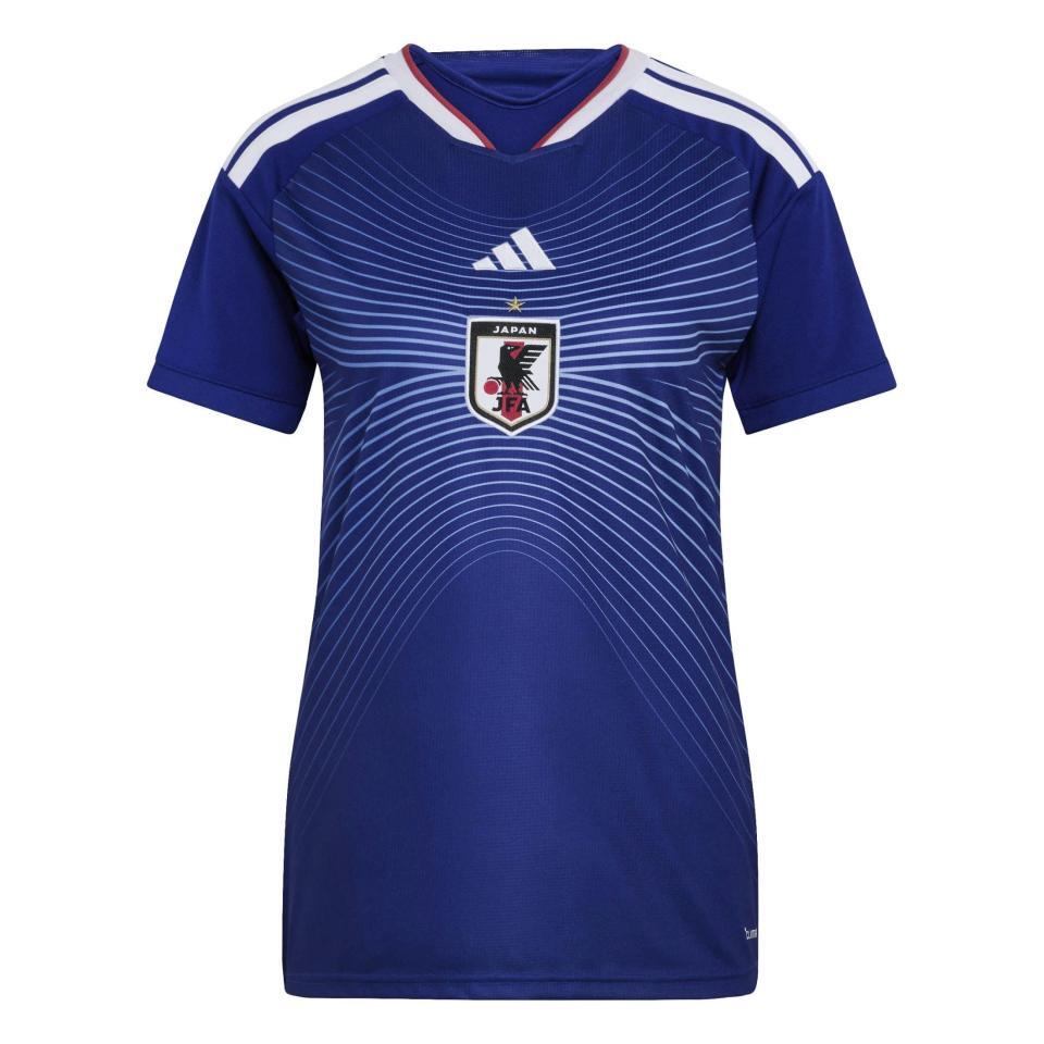 　サッカー日本女子代表のホームレプリカユニホーム　©ａｄｉｄａｓ　ｉｓ　ｔｈｅ　ｏｆｆｉｃｉａｌ　ｓｕｐｐｌｉｅｒ　ｏｆ　ｔｈｅ　Ｊａｐａｎ　Ｎａｔｉｏｎａｌ　Ｔｅａｍ