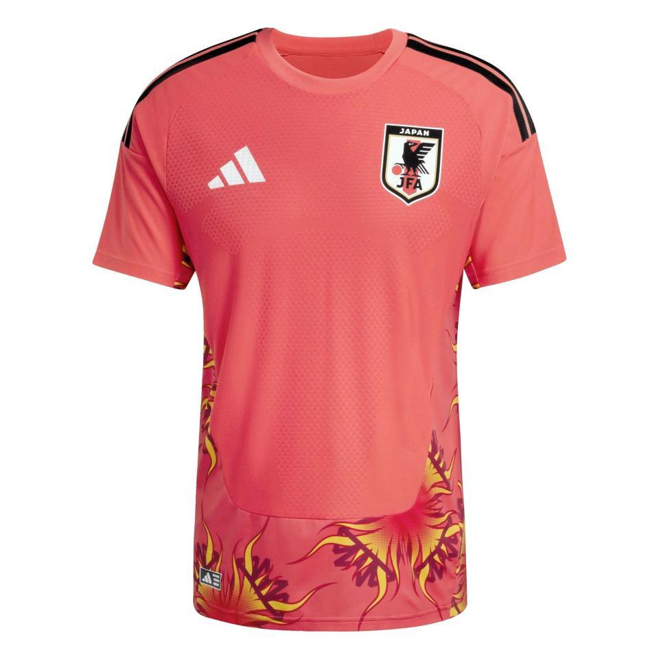 　サッカー日本代表のホームオーセンティックＧＫユニホーム　©ａｄｉｄａｓ　ｉｓ　ｔｈｅ　ｏｆｆｉｃｉａｌ　ｓｕｐｐｌｉｅｒ　ｏｆ　ｔｈｅ　Ｊａｐａｎ　Ｎａｔｉｏｎａｌ　Ｔｅａｍ