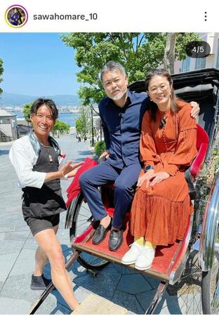 澤穂希さんのインスタグラム（＠ｓａｗａｈｏｍａｒｅ＿１０）から