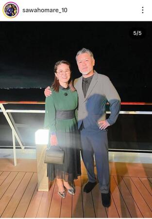 澤穂希さんのインスタグラム（＠ｓａｗａｈｏｍａｒｅ＿１０）から