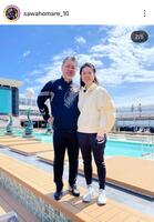 澤穂希さんのインスタグラム（＠ｓａｗａｈｏｍａｒｅ＿１０）から