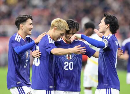 森保ジャパンがガーナに2-0快勝!南野が先制弾、代表歴代8位タイ 堂安は追加点