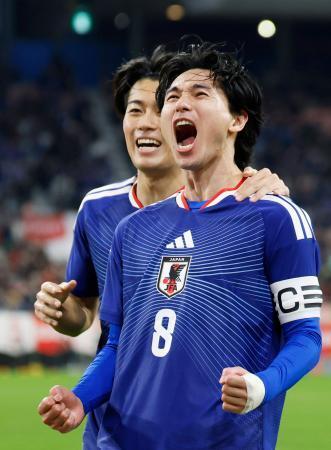 日本代表、ガーナに２-０で快勝　サッカー国際親善試合