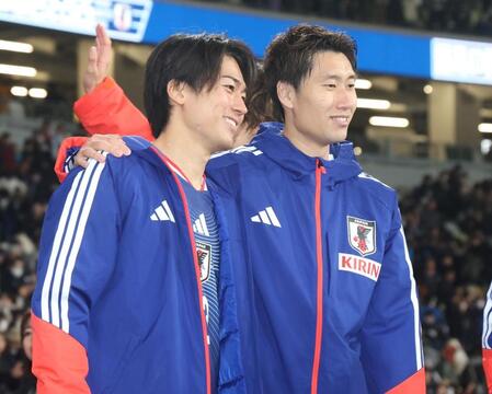 先制Ｖ弾の鎌田大地、完封勝利に手応え「当たり前じゃない」森保監督１００戦目の輪には苦笑「集中してて頭になかった」