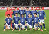 　ボリビア戦に臨む日本イレブン（撮影・石井剣太郎）