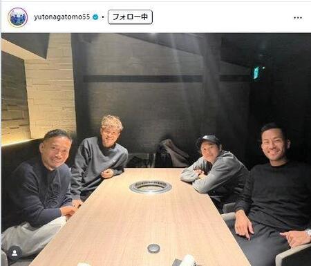 長友佑都インスタグラム＠ｙｕｔｏｎａｇａｔｏｍｏ５５から