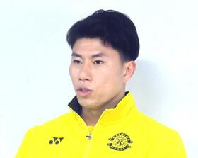 　リーグ優勝がかかる最終節前日に決意を語った柏のＦＷ細谷真大