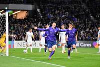 　先制ゴールを決めた荒木（撮影・畠山賢大）