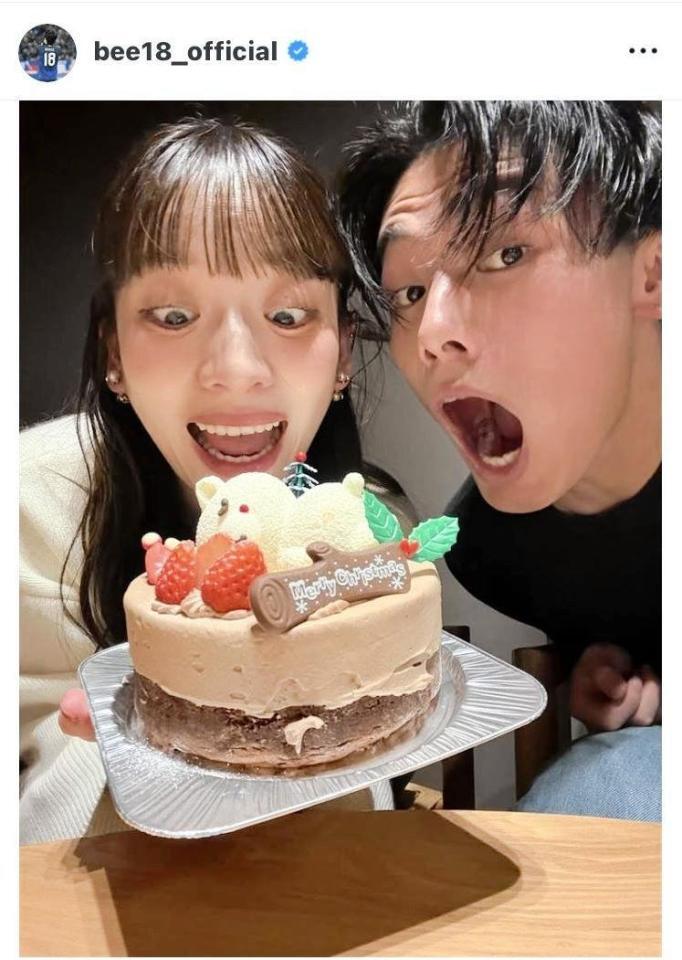 上田綺世のインスタグラム（＠ｂｅｅ１８＿ｏｆｆｉｃｉａｌ）から