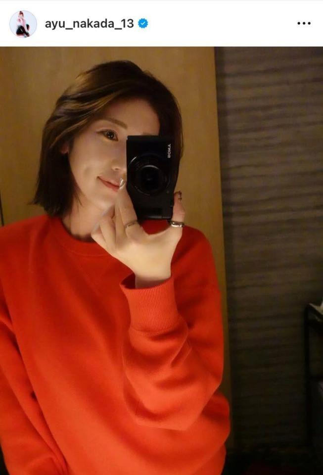 　仲田歩夢インスタグラム（ａｙｕ＿ｎａｋａｄａ＿１３）より