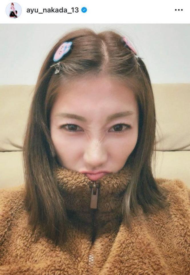　仲田歩夢インスタグラム（ａｙｕ＿ｎａｋａｄａ＿１３）より