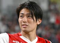 　サッカー日本代表・中村敬斗