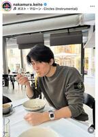 中村敬斗のインスタグラム（＠ｎａｋａｍｕｒａ．ｋｅｉｔｏ）から