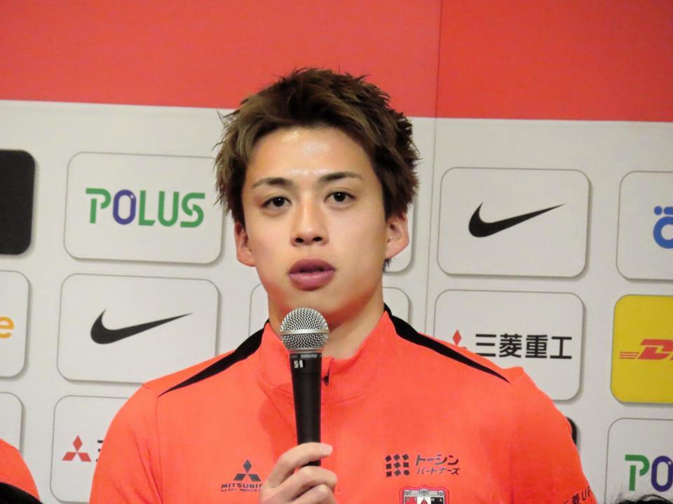 　京都から復帰した浦和のＤＦ宮本優太