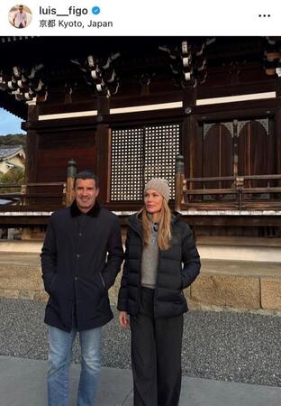 ルイス・フィーゴ氏インスタグラム（ｌｕｉｓ＿＿ｆｉｇｏ）より