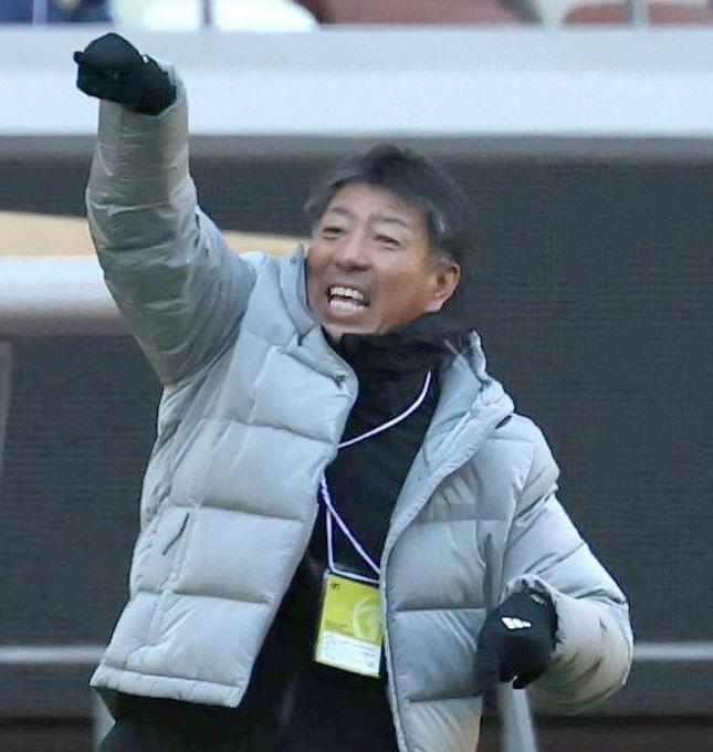 　鹿島学園・鈴木雅人監督（１０日）