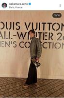 中村敬斗のインスタグラム（＠ｎａｋａｍｕｒａ．ｋｅｉｔｏ）から