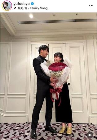 由布菜月インスタグラム（ｙｕｆｕｄａｙｏ）より