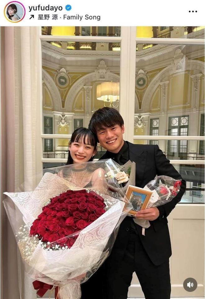 由布菜月インスタグラム（ｙｕｆｕｄａｙｏ）より