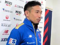 Ｗ杯１００日前を迎え決意を語るＦＣ東京のＤＦ長友佑都