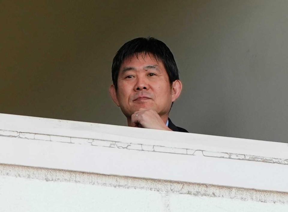 柏－町田戦の視察に訪れた森保監督