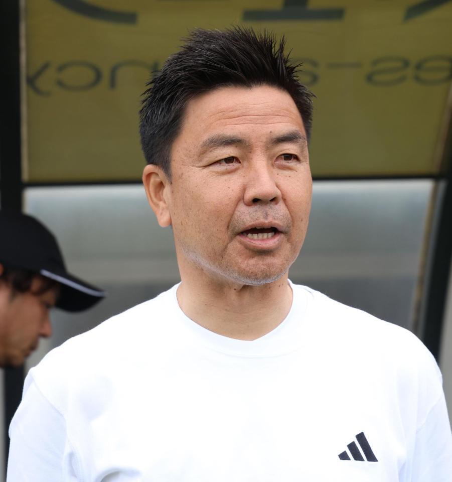 横浜Ｍ・大島秀夫監督（撮影・佐々木彰尚）