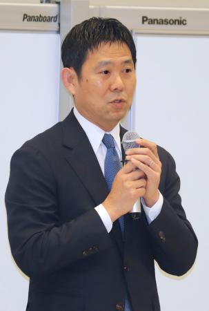 　「サッカー外交推進議員連盟」などの合同総会に出席した日本代表の森保一監督＝１７日、東京都千代田区