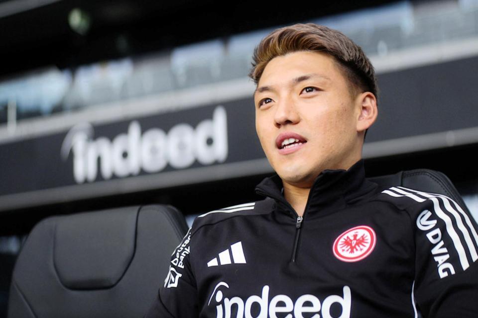 Ｅフランクフルトのサッカー日本代表ＭＦ堂安律（提供・Ｉｎｄｅｅｄ　Ｊａｐａｎ）