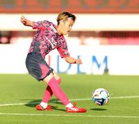 後半、チーム２点目となるゴールを決めるＣ大阪・本間至恩（撮影・中田匡峻）