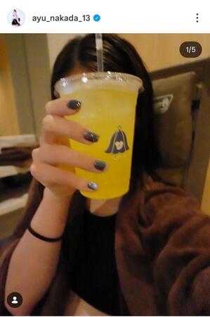 仲田歩夢のインスタグラム（＠ａｙｕ＿ｎａｋａｄａ＿１３）から